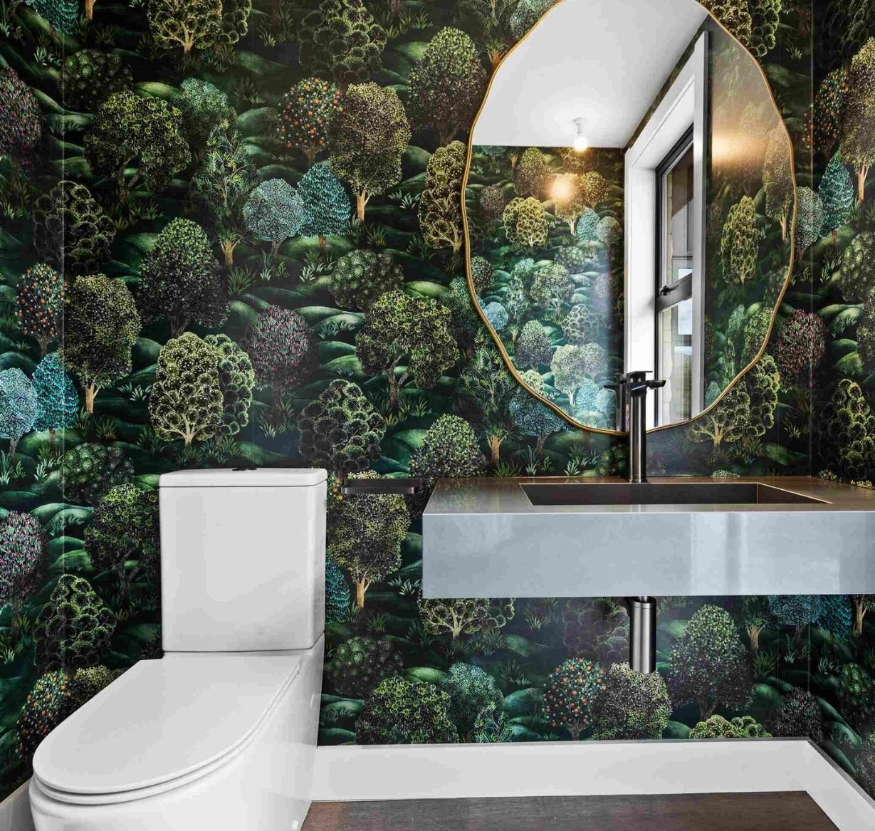 House in Matangi's bathroom